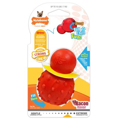 NYLABONE® STRONG CHEW CONE STUFFABLE DOG CHEW TOY