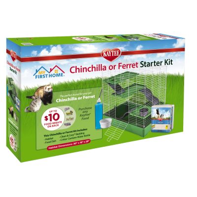 KAYTEE® MY FIRST HOME FERRET OR CHINCHILLA STARTER KIT