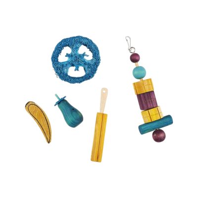 KAYTEE® CHEW & TREAT TOY ASSORTMENT FOR HAMSTERS 5 PACK