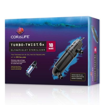 CORALIFE® TURBO TWIST® 6X UV STERILIZER 18W
