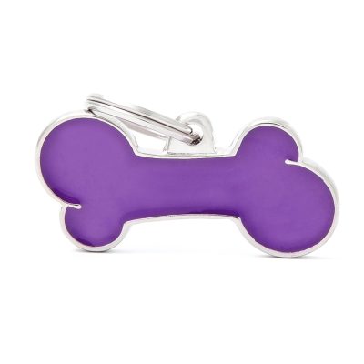 MYFAMILY® CLASSIC VIOLET XL BONE ID TAG