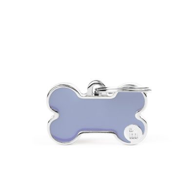 MYFAMILY® BASIC HANDMADE SMALL LILAC BONE ID TAG