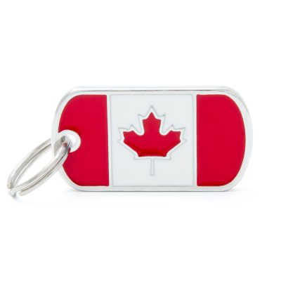 MYFAMILY® FLAGS CANADA FLAG ID TAG