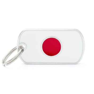 MYFAMILY® FLAGS JAPAN FLAG ID TAG