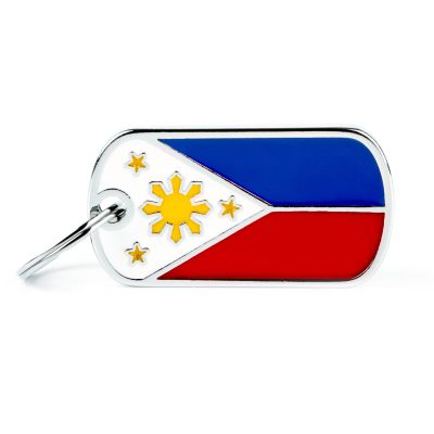 MYFAMILY® FLAGS PHILIPPINE FLAG ID TAG