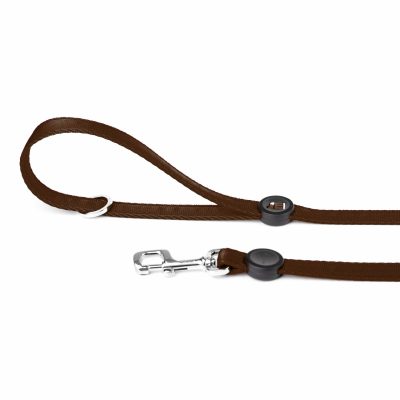 MYFAMILY® MEMOPET DOG LEASH BROWN