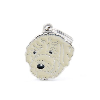 MYFAMILY® FRIENDS CREAM LAGOTTO ROMAGNOLO DOG TAG