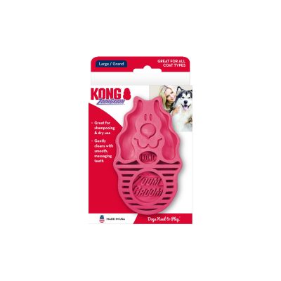 KONG® ZOOMGROOM RASPBERRY