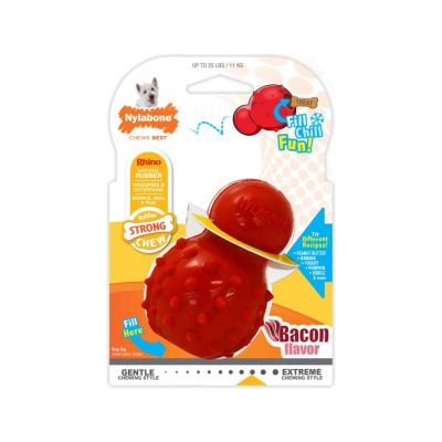 NYLABONE® STRONG CHEW CONE, BACON FLAVOR