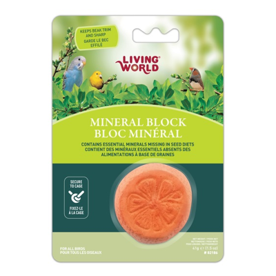 LIVING WORLD® MINERAL BLOCK FOR ALL BIRDS 41 gr.