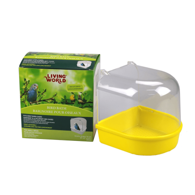 LIVING WORLD® BIRD BATH FOR SMALL BIRDS (VARIOUS COLORS)