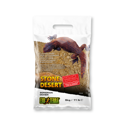 EXOTERRA® LANDSCAPING SUBSTRATES, STONE DESERT SONORAN OCHER 11 LB – 5 KG