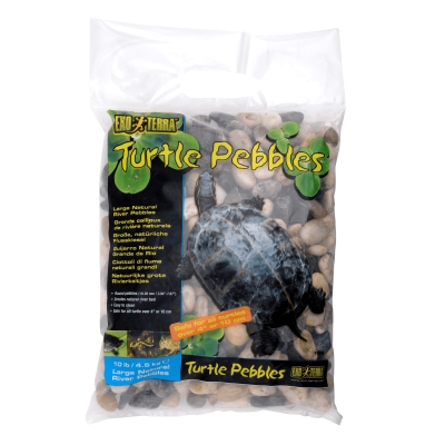 EXOTERRA® AQUATIC SUBSTRATES, TURTLE PEBBLES LARGE