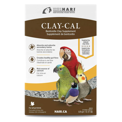 HARI® CLAY-CAL BENTONITE CLAY SUPPLEMENT FOR ALL BIRDS 575 gr.