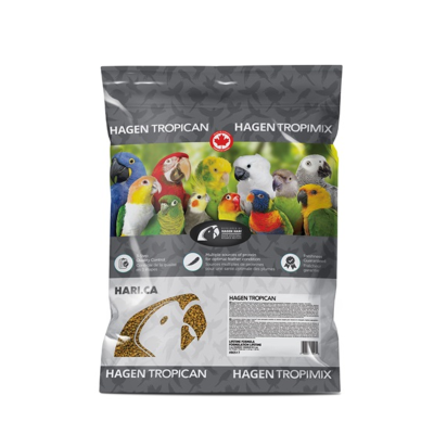HARI® HAGEN TROPICAL™ HAGEN TROPIMIX™ LIFETIME FORMULA GRANULES FOR COCKATIELS 11.34 kg.