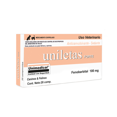 UNIMEDICAL® UNILETAS FORTE 100 mg.