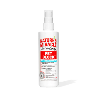 NATURE’S MIRACLE® PET BLOCK™ CAT REPELLENT SPRAY FOR CATS 236 ml.