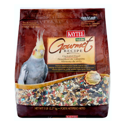 KAYTEE® FORTI-DIET® GOURMET RECIPE COCKATIEL FOOD 2.27 kg.