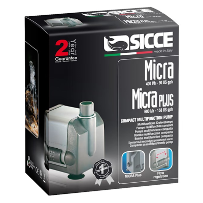SICCE® MICRA MULTIFUNCTION PUMP 400 l/h - 90 US gph