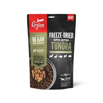 ORIJEN™ TUNDRA™, EPIC BITES FREEZE-DRIED FOOD 170 gr.