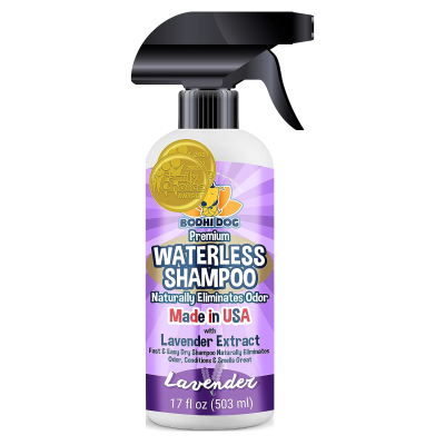 BODHI DOG® PREMIUM WATERLESS SHAMPOO, LAVENDER 503 ml.