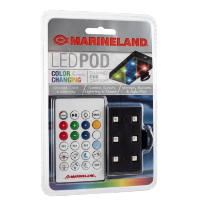 MARINELAND® LED POD COLOR CHANGING WIRH REMOTE