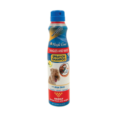 FOURPAWS® MAGIC COAT® TANGLES AND MATS - SPRAY-ON SHAMPOO WITH ALOE VERA 207 ml.