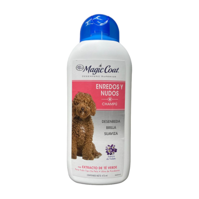 FOURPAWS® MAGIC COAT® ENREDOS Y NUDOS - CHAMPÚ CON EXTRACTO DE TE VERDE 473 ml.