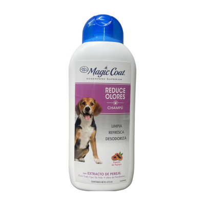 FOURPAWS® MAGIC COAT® REDUCE OLORES – CHAMPU CON ESENCIA DE PAPAYA Y EXTRACTO DE PEREJIL 473 ml.