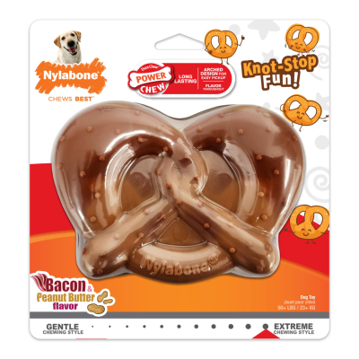 NYLABONE® DURA CHEW® POWER CHEW PRETZEL DOG TOY X-LARGE