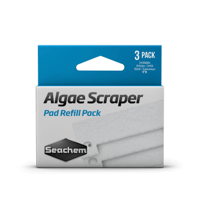 SEACHEM® ALGAE SCRAPER - PAD REFILL 3 PACK