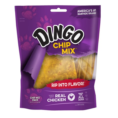 DINGO® CHIP MIX™ - WITH REAL CHICKEN – FOR ALL DOGS MIX PACK – 453 gr.