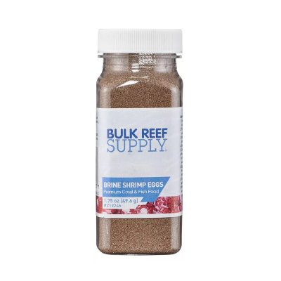BULK REEF SUPPLY® BRINE SHRIMP EGGS - PREMIUM CORAL & FISH FOOD 49.6 gr.
