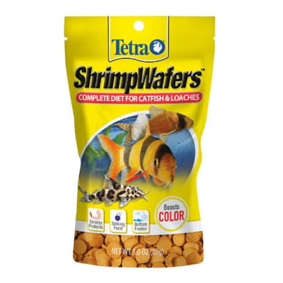 TETRA® SHRIMPWAFERS™ COMPLETE DIET FOR CATFISH & LOACHES 86 GR.