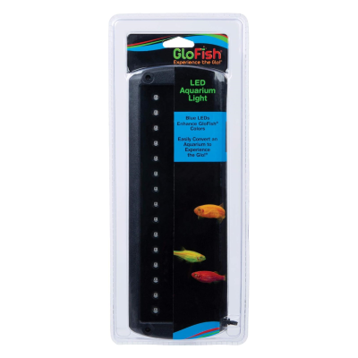 GLOFISH® LED AQUARIUM LIGHT - BLUE LEDS ENHANCE GLOFISH COLORS