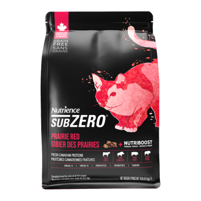 NUTRIENCE® SUBZERO® CAT DRY FOOD - PRAIRIE RED 4.5 kg.