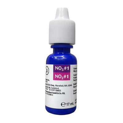HAGEN® FLUVAL NITRATE TEST KIT REAGENT REFILL NO3 #1 - NO2 # 1 – 17 ml.