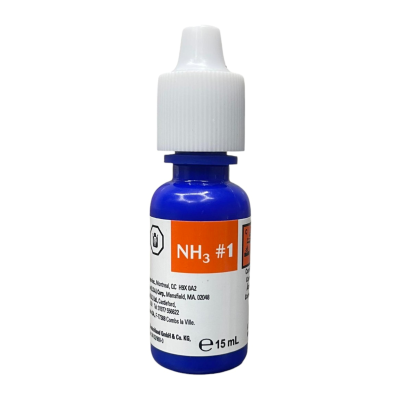 HAGEN® FLUVAL AMMONIA FRESH & SALTWATER TEST KIT REAGENT REFILL NH3 #1 – 15 ml.
