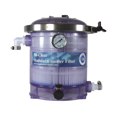 NU-CLEAR MODULAR CANISTER FILTER MODEL 533 - 30 SQ. FT. 25 MICRON MECHANICAL & CARBON FILTER