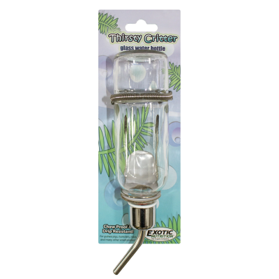 EXOTIC NUTRITION® GLASS WATER BOTTLE 29.5 ml.