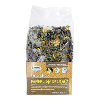 EXOTIC NUTRITION® PASTURE PLUS+ DANGELION DELICATY 170 gr.