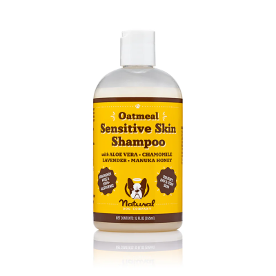 NATURAL DOG COMPANY® OATMEAL SENSITIVE SKIN SHAMPOO - 355 ml.