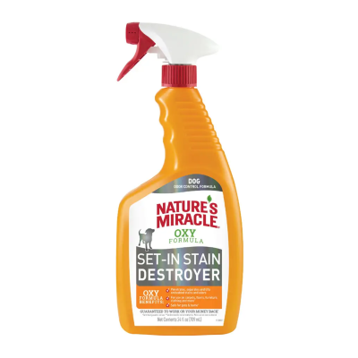 NATURE'S MIRACLE® OXY FORMULA - SET-IN STAIN DESTROYER - 709 ml.