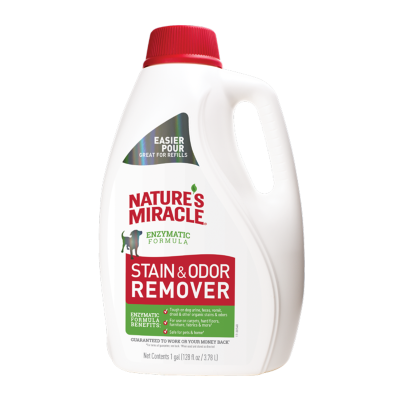 NATURE'S MIRACLE® ENZYMATIC FORMULA - STAIN & ODOR REMOVER - 3.78 ml.