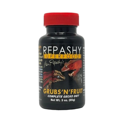 REPASHY® SUPER FOODS – GRUBS'N'FRUIT - COMPLETE GECKO DIET