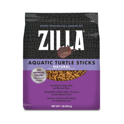ZILLA® AQUATIC TURTLE STICKS - 454 gr.