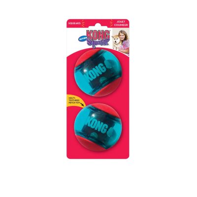 KONG® SQUEEZZ ™ ACTION - BALLS 2 PACK
