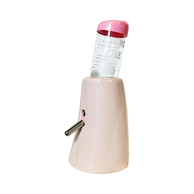 EXOTIC NUTRITION® CERAMIC HOLD WITH WATER BOTTLE - PINK