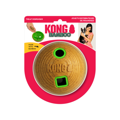 KONG® BAMBOO FEEDER BALL MEDIUM