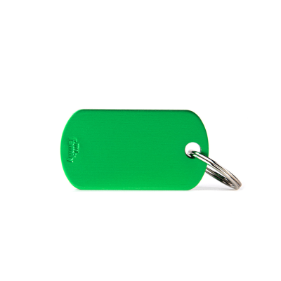 MYFAMILY®BASIC SMALL GREEN ALUMINUM MILITARY PLATE